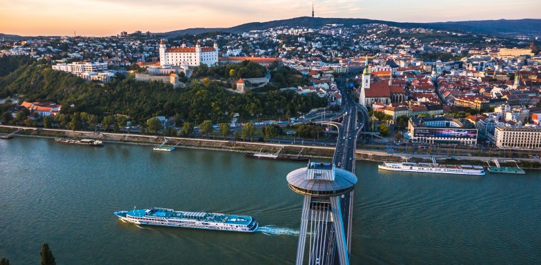 Slowakische Hauptstadt Bratislava
