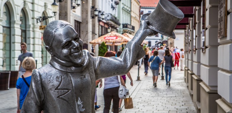 Find the Most Photographed Statues in Bratislava