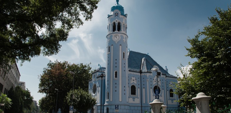 Kostol sv. Alžbety Uhorskej – Modrý kostol