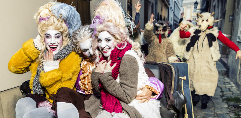 Carnival, or Fašiangy, symbolises time of merriment and feasts