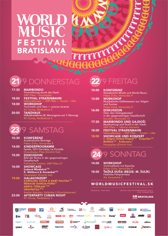 World Music Festival Veranstaltungen Visit Bratislava