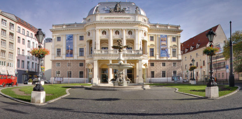 The Historical building of Slovak National Theater
