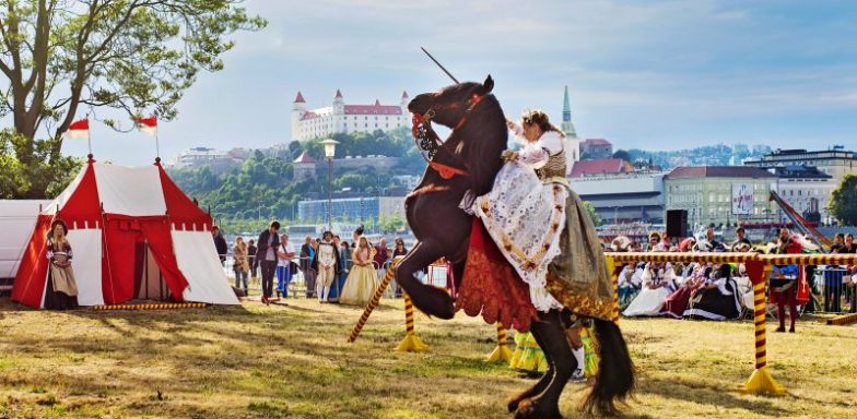 Coronation days in Bratislava