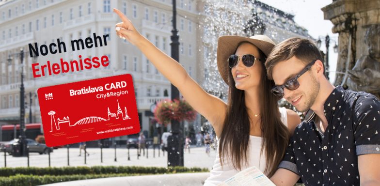 Maximale Erfahrung der Stadt mit Bratislava CARD