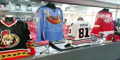 Výstava Slovenská stopa v NHL