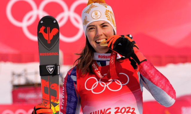 Slovakia’s skier Petra Vlhová wins the country’s first-ever Alpine gold medal