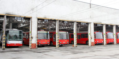 Trolleybus Day in the Hroboňova Depot