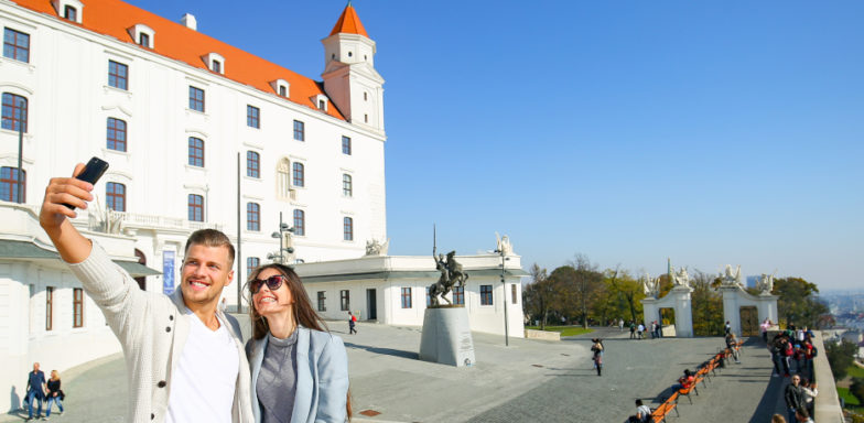 Romantischer Winkel von Bratislava