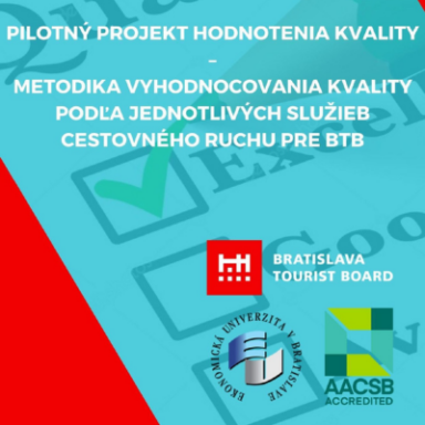 Metodika vyhodnocovania kvality podľa jednotlivých služieb cestovného ruchu 2022