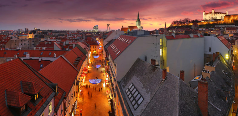 Bratislava bereitet sich auf Weihnachten vor