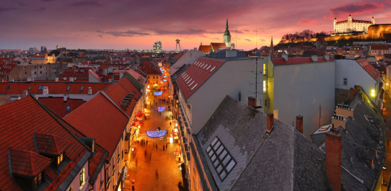 Bratislava is getting ready for Christmas