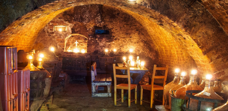 Wine tasting tour to the cellars in Rača