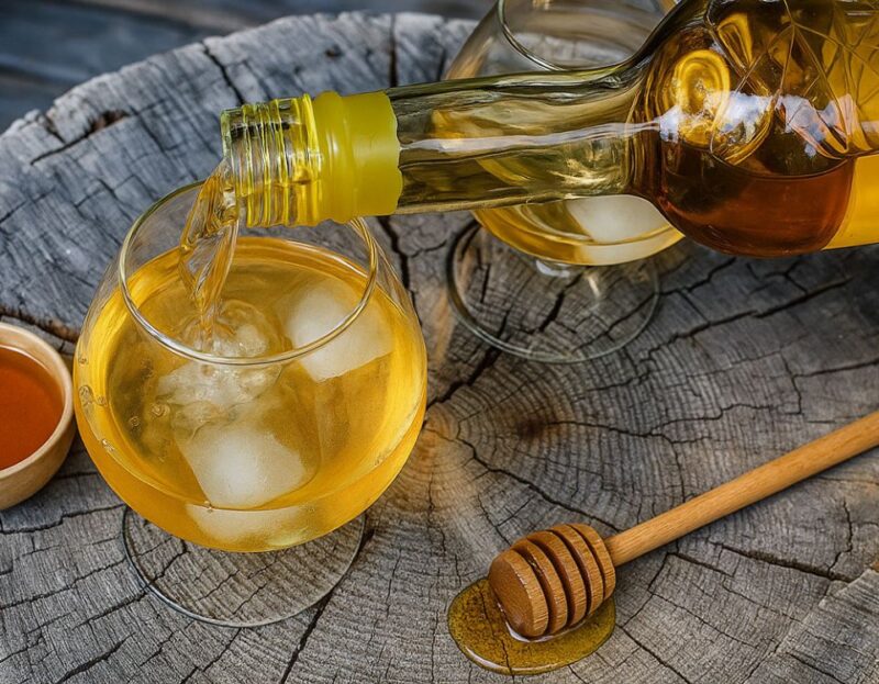 medovina - jedlo vianočné trhy Bratislava