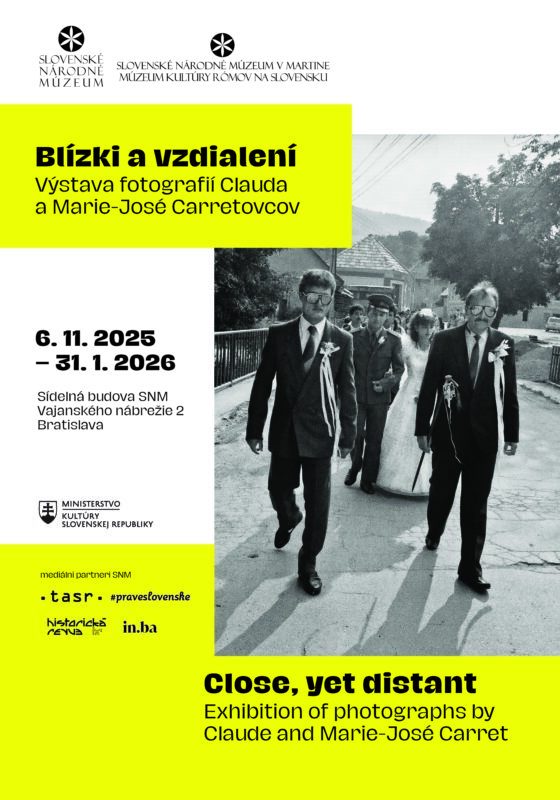 Plagát na výstavu SNM mesiac fotografie Blízky a vzdialený